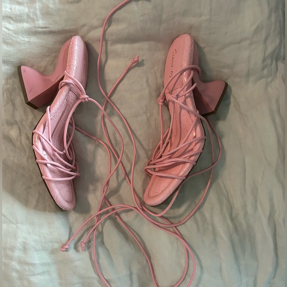 Sam Edelman lace up heels